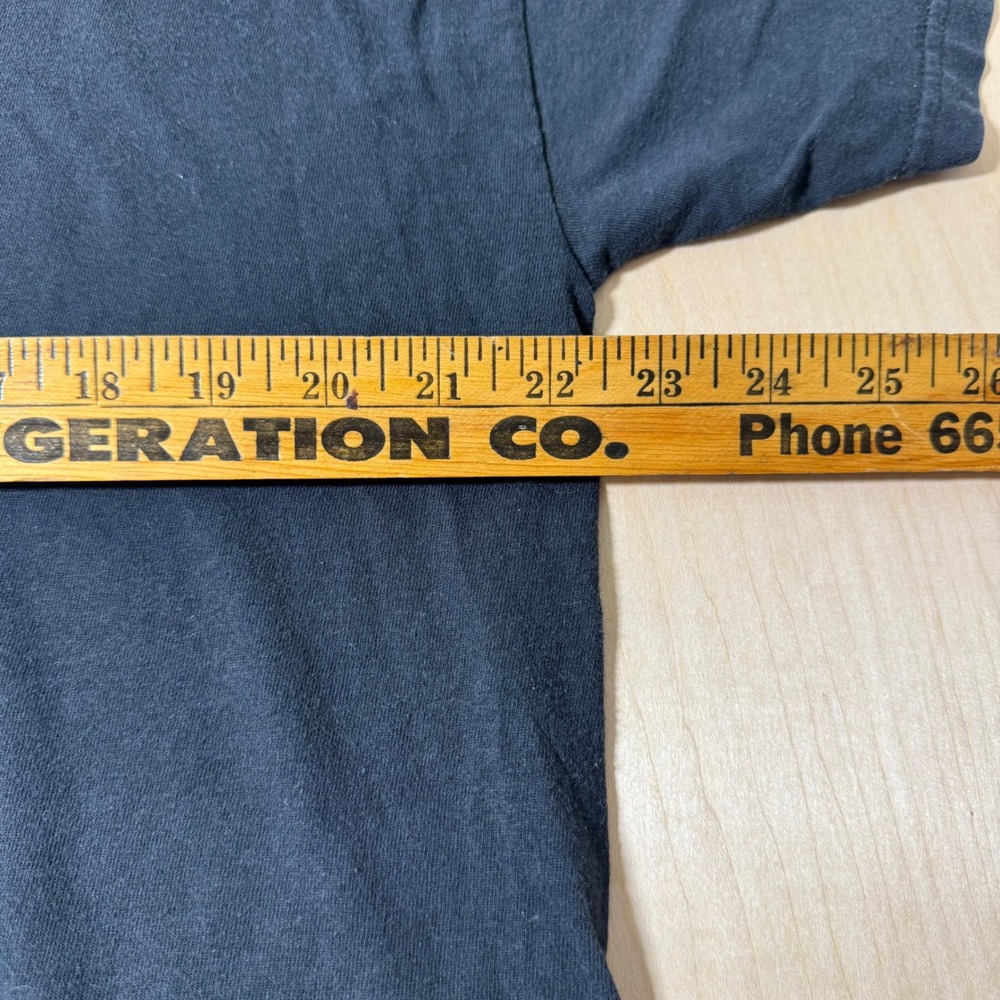 Vintage DAI? Apple‎ Graphic T Shirt Black Short Sleeve Menswear - Picture 3 of 7